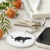 幸運なZodaicのラット|のkeychain 2015年 キーホルダー (正面右)