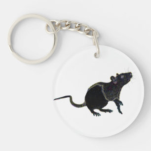 幸運なZodaicのラット のkeychain 2015年 キーホルダー