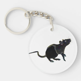 幸運なZodaicのラット|のkeychain 2015年 キーホルダー