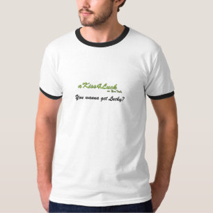 幸運になりたいと思いますか。 Tシャツ