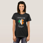 幸運にもアイルランド人である Tシャツ (正面フル)