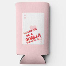 幸運にもゴリラである スリム缶クーラー