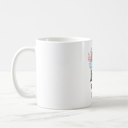 幸運にもナース コーヒーマグカップ (左)