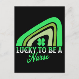 幸運にもナース | St Patrick's Dayナース シーズンポストカード