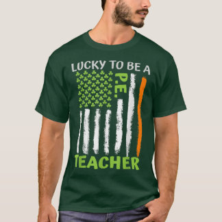 幸運にも体育先生St Patric Tシャツ