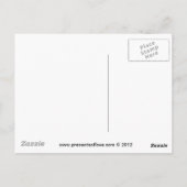 幸運にも山に入る ポストカード (裏面)