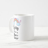 幸運にも物理学の先生 コーヒーマグカップ (正面左)