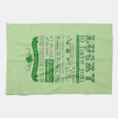 幸運にも キッチンタオル (横)