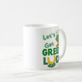 幸運にも コーヒーマグカップ (正面右)