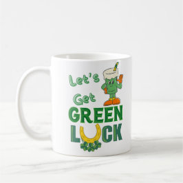 幸運にも コーヒーマグカップ