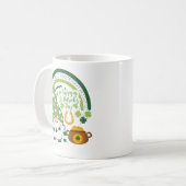 幸運にも コーヒーマグカップ (正面左)