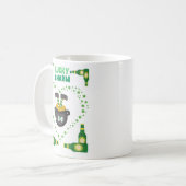 幸運にも コーヒーマグカップ (正面左)