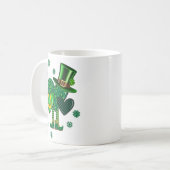 幸運にも コーヒーマグカップ (正面左)