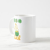 幸運にも コーヒーマグカップ (正面左)