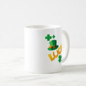 幸運にも コーヒーマグカップ (正面右)