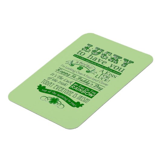 幸運にも マグネット (左側)