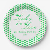 幸運に恵まれた恋 ペーパープレート (正面)