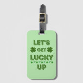 幸運に恵まれよう ラゲッジタグ (正面縦)