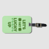 幸運に恵まれよう ラゲッジタグ (正面横)