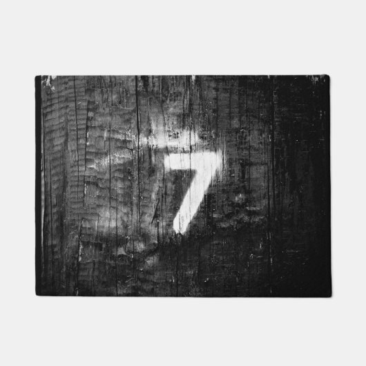 幸運に金が当たる ドアマット (正面)