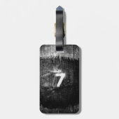 幸運に金が当たる ラゲッジタグ (裏面縦)