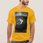 幸運に金が当たる Tシャツ (正面)