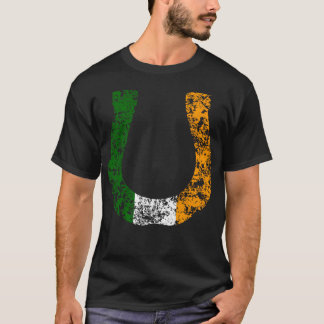 幸運のアイリッシュホースシュー Tシャツ