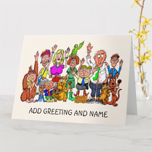 幸運のカード カード (黄色い花)