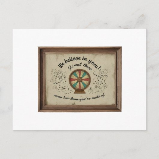 幸運のカード ポストカード (正面)