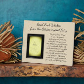 幸運のクリスタルフェアリー フォトプラーク (側面)