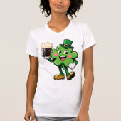 幸運のクローバーに乾杯 Tシャツ (正面)