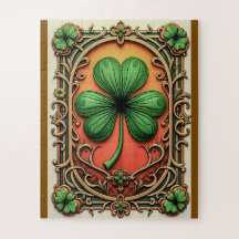 幸運のケルトのクローバー