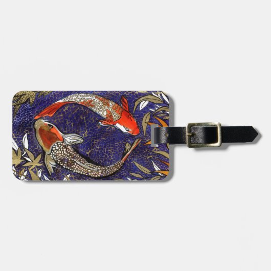 幸運のコイ ラゲッジタグ (正面横)