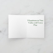 幸運のシャムロック カード (内部)