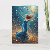 幸運のシャワー カード (正面)