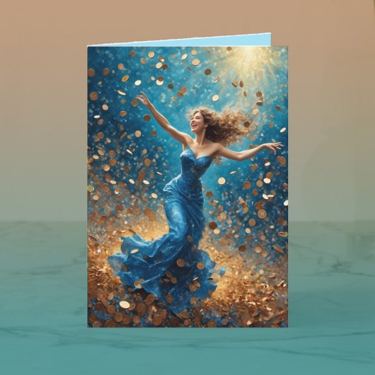 幸運のシャワー カード