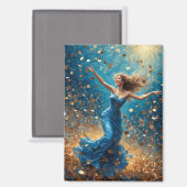 幸運のシャワー マグネット (正面/裏面)