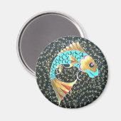 幸運のシンボルのチャンス マグネット (正面/裏面)