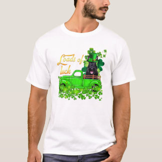 幸運のトラック スコティッシュ テリア Tシャツ