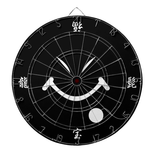 幸運のドラゴンヒゲ ダーツボード (正面)