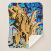 幸運のドラゴン中国のブランケット シェルパブランケット (正面)