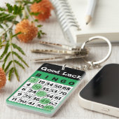 幸運のビンゴのチャームのキーホルダー キーホルダー (正面右)