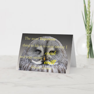 幸運のフクロウ カード