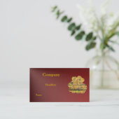 幸運のプロフィールカード 名刺 (スタンド正面)