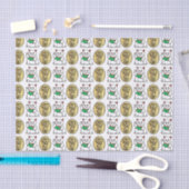 幸運の中国の子猫のティッシュペーパー 薄葉紙 (クラフト)