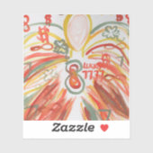 幸運の天使 シール (シート)