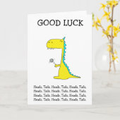 幸運の女神 カード (黄色い花)