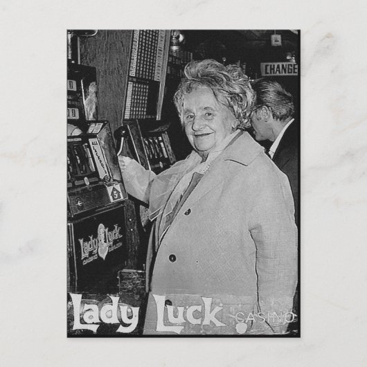 幸運の女神 ポストカード (正面)