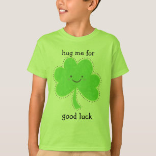 幸運の子供st. Patricks日のTシャツのための私を抱き締めて下さい Tシャツ