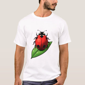 幸運の小さなカブトムシ Tシャツ